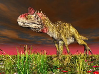 dinozor cryolophosaurus