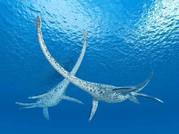 Plesiosaur Styxosaurus — 스톡 사진