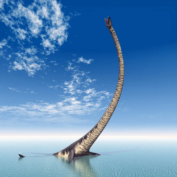 Plesiosaur Elasmosaurus — Stock Photo, Image