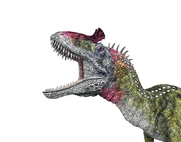 Cryolophosaurus dinosaurio — Foto de Stock
