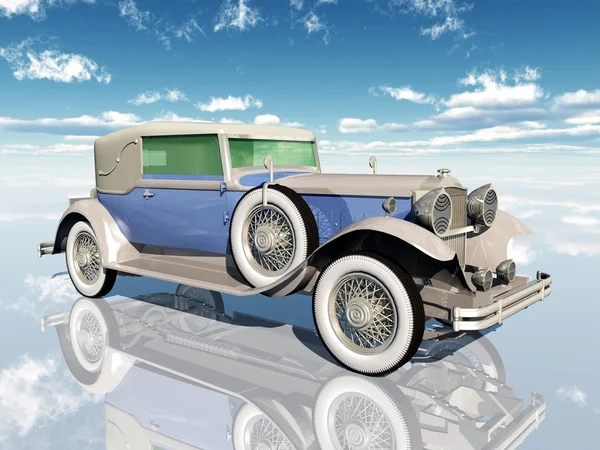 Amerykański samochód od 1930 — Zdjęcie stockowe