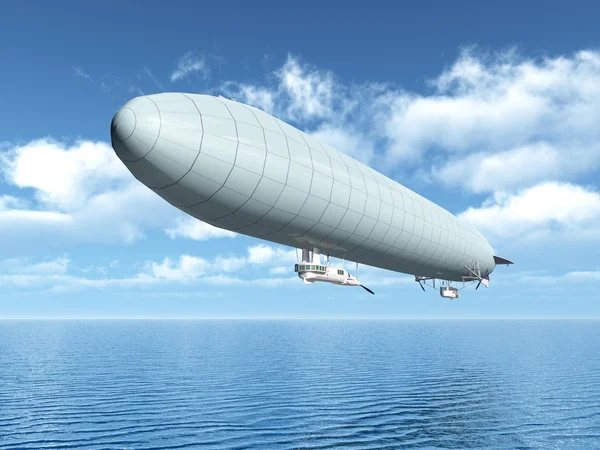 German airship — Stock Photo, Image