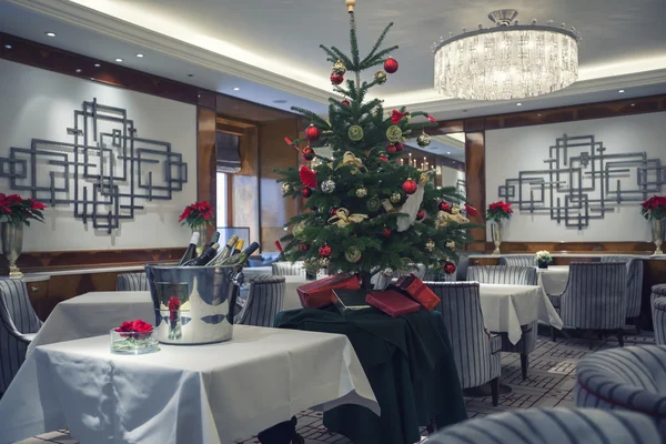 Ristorante classico nella stagione invernale — Foto Stock