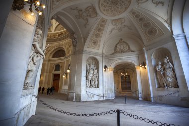 Michaelerplatz, Viyana, Avusturya çarşıya içinde,