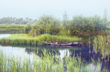 sabah nehir eski Hollanda Köyü