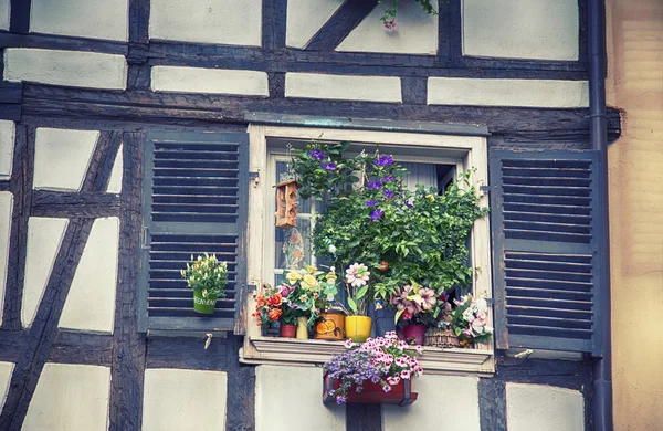 France summer window — Stock Photo, Image