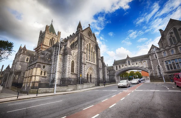 Panorama of The Cathedral of Dublin — Stock Photo, Image