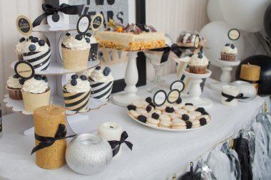 Çocuk doğum günü için şık çikolata