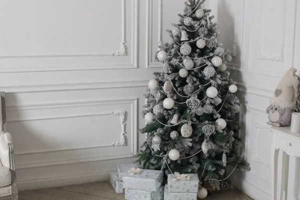 Arbre de Noël décoré — Photo