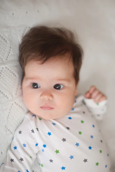 2 months old lovely baby portrait — Stock Photo, Image