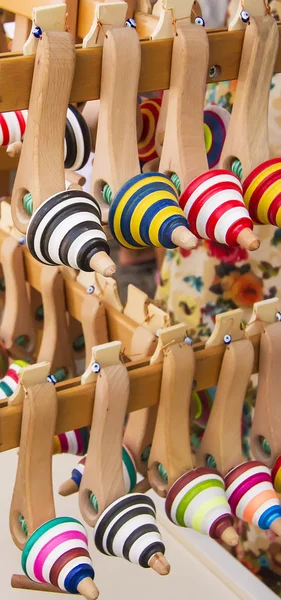 Rows Of Colorful Tops — Stock Photo, Image