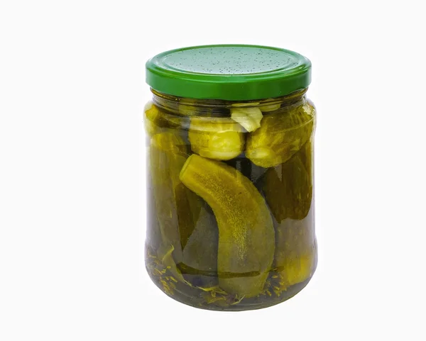 Pickled cucumbers home canning Royalty Free Stock Images