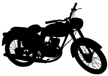 Beyaz arka plan üzerinde hız Bisiklet