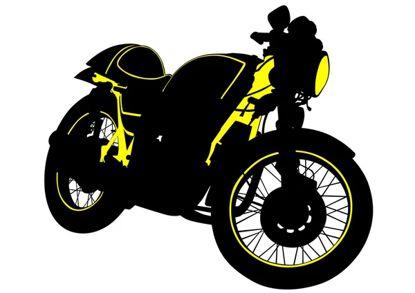 Stora motorcykel — Stock vektor