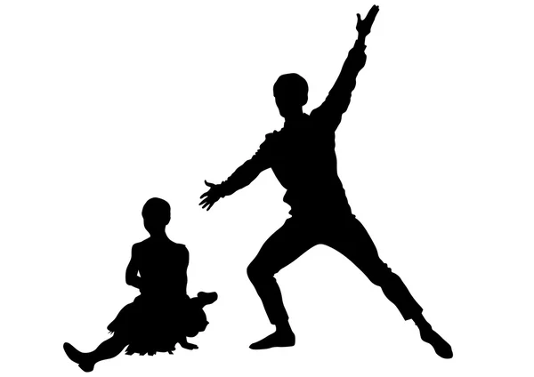 Taniec pary dziesięć — Wektor stockowy