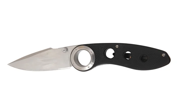 Składany nóż metalowy — Zdjęcie stockowe