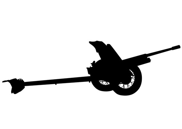 Пушка на колесах
