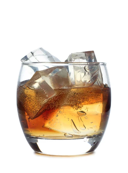 Whiskey glas cup whit is — Stockfoto