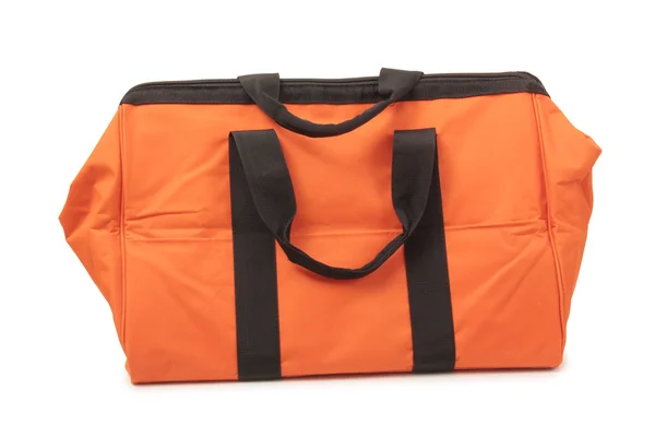Reisetasche orange — Stockfoto