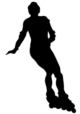 Silindirler kız beyaz