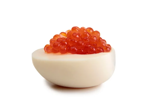 Caviar em ovo — Fotografia de Stock