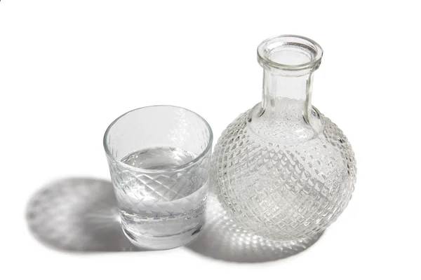 Vodka in glass — Stock Photo, Image