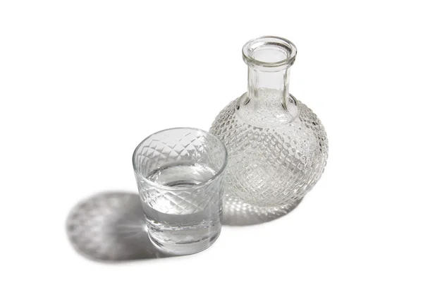 Decanter for vodka — Stock Photo, Image