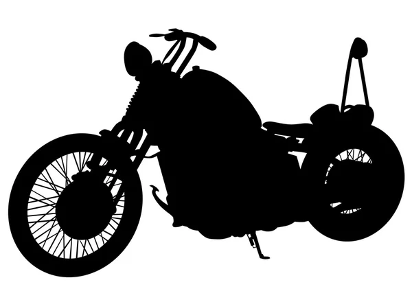 Gamla motorcykel — Stock vektor