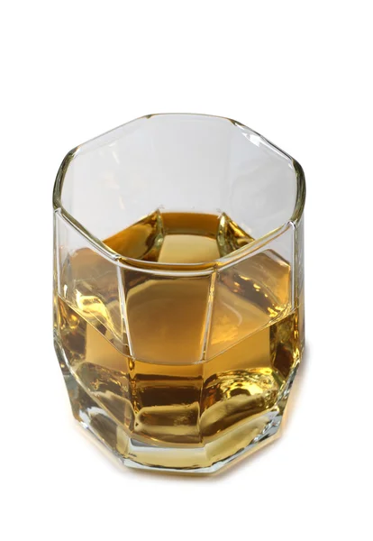 Whisky auf Weiß — Stockfoto