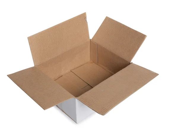 Papers box on white background — Stock Photo, Image