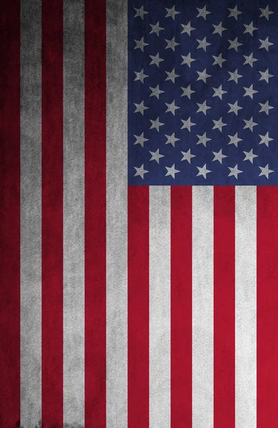 グランジ米国、アメリカの国旗 — ストック写真