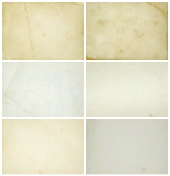 Verzameling Van Oude Papieren Textuur — Stockfoto
