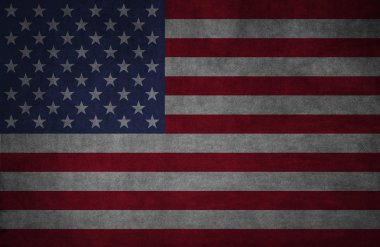 Grunge Amerikan bayrağı renk arkaplanı, ABD Bayrağı