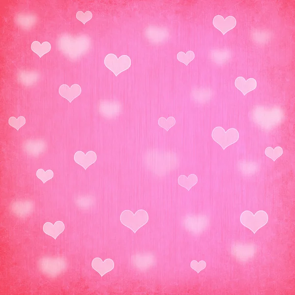 Valentine background with hearts — Stock Photo, Image