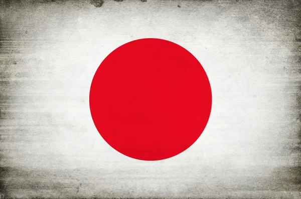 Japanische Flagge — Stockfoto