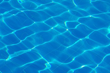 Yüzme havuzunda su dalgalanma