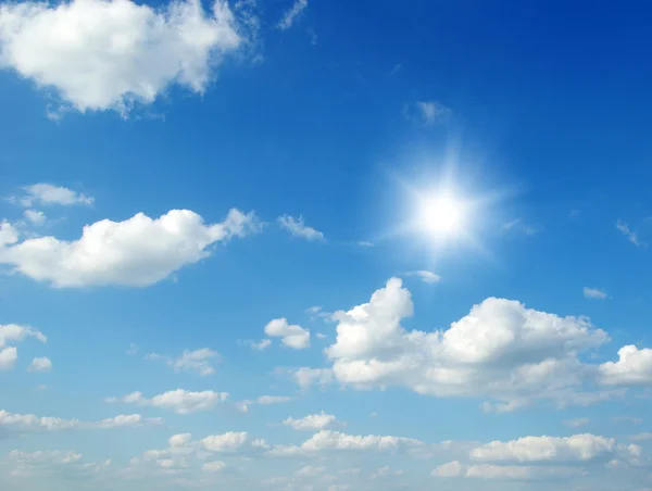 Clouds in the blue sky — Stock Photo, Image