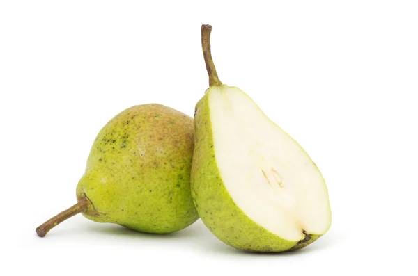 Ripe Pears Isolated White Background — Stock Photo, Image