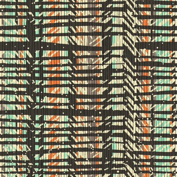 Abstracte retro kleuren gestreept patroon. — Stockvector