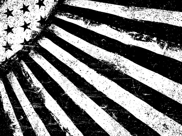 Flaga amerykańska Grunge tło. — Wektor stockowy