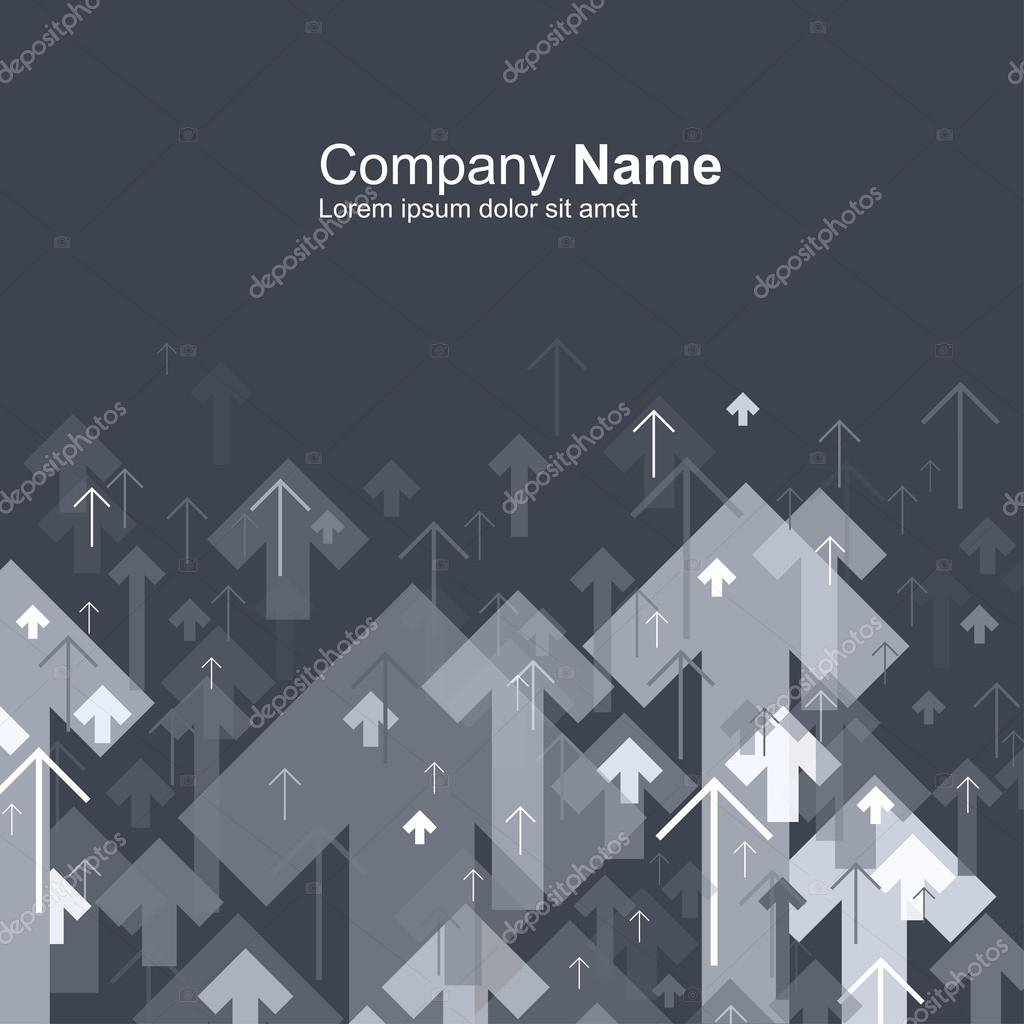 Abstract arrows up background. Stock Vector Image by ©pashabo #104473688