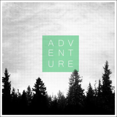 Orman Macera açık kavramı.