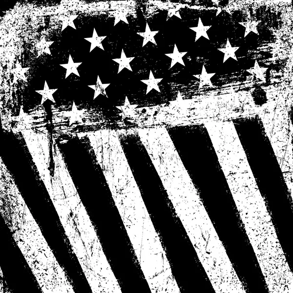 Grunge bandeira americana —  Vetores de Stock