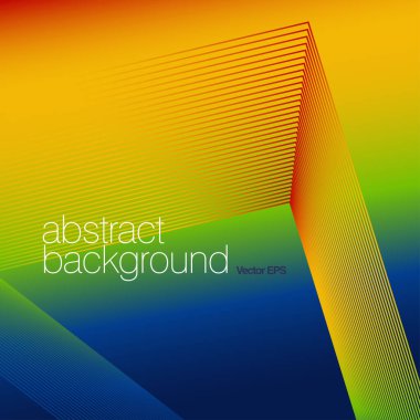 Renkli geçmişe dönük soyut bir arkaplan. Vektör resimleme şablonu