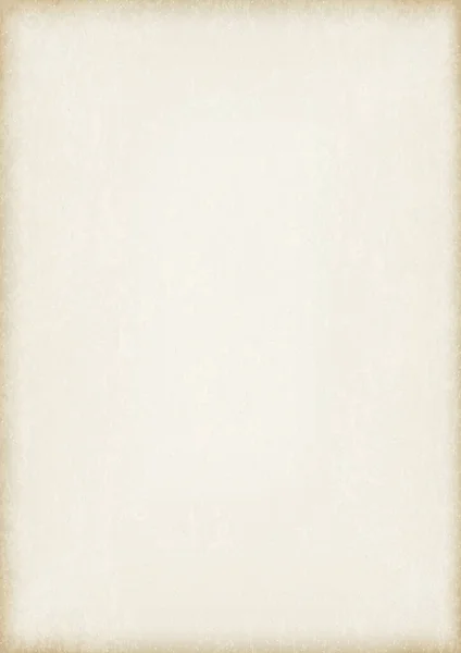 Papier Blanc Vieilli Blanc Format Modèle Vectoriel Réaliste — Image vectorielle