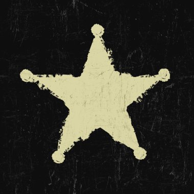 Grunge Şerif yıldız