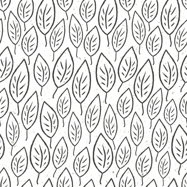 Sömlösa blad mönster — Stock vektor