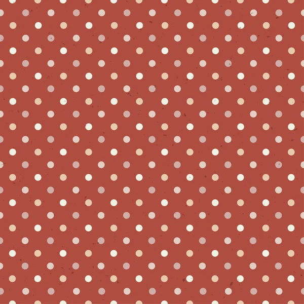 Polka dot padrão sem costura — Vetor de Stock