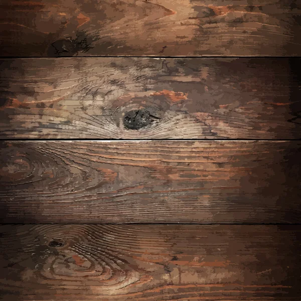 Tavole di legno tracciati texture — Vettoriale Stock