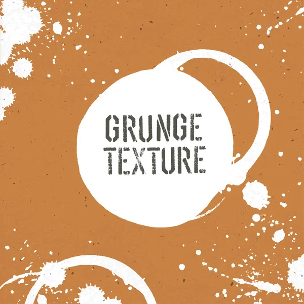 Grunge Textur Vorlage mit Flecken — Stockvektor